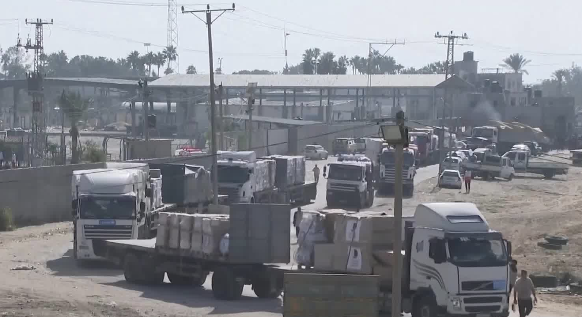 意大利跨越千里溫暖援助,超15噸人道主義物資運往加沙