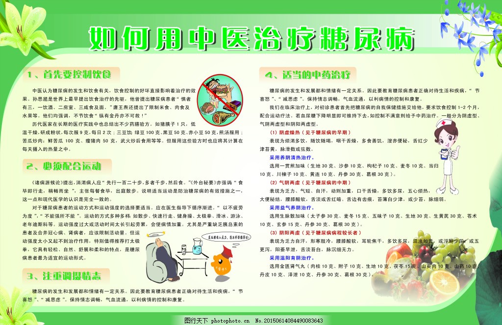 中醫(yī)調(diào)理糖尿病的有效策略