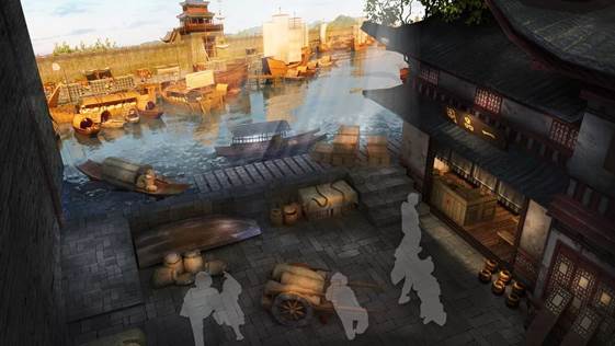 數(shù)字孿生技術(shù)如何還原傳統(tǒng)文化的歷史場景,區(qū)域鏈動(dòng)態(tài)優(yōu)化設(shè)計(jì)_煥發(fā)新生44.34.19